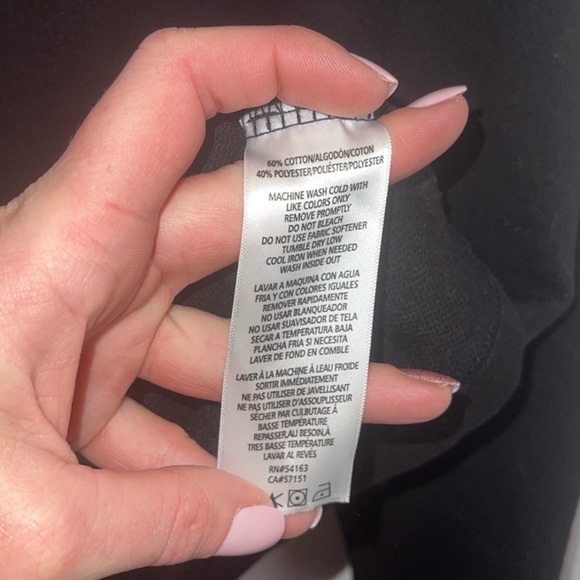 CALVIN KLEIN JEANS Black Sweatshirt L NWT - Picture 5 of 8